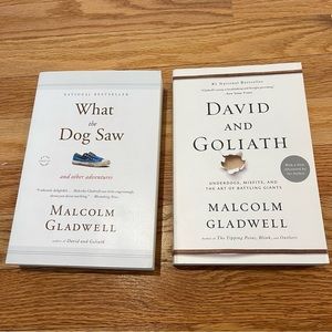 Malcolm Gladwell Book Set David and Goliath What‎ the Dog Saw